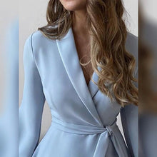 Load image into Gallery viewer, Women's Blazer A Line Modern Dress
