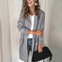 Load image into Gallery viewer, Women's Blazer Outdoor Coat

