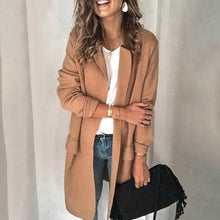 Load image into Gallery viewer, Women's Blazer Outdoor Coat
