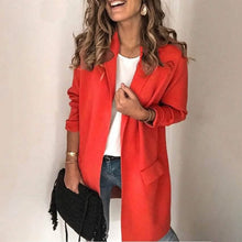 Load image into Gallery viewer, Women's Blazer Outdoor Coat
