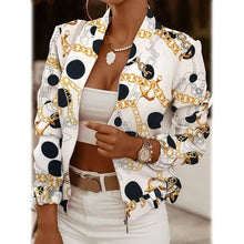 Load image into Gallery viewer, Women's Bomber Jacket Casual
