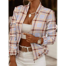 Load image into Gallery viewer, Women's Bomber Jacket Casual
