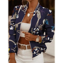 Load image into Gallery viewer, Women's Bomber Jacket Casual
