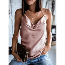 Load image into Gallery viewer, Women's Camisole Solid Colored Backless V Neck Basic Top
