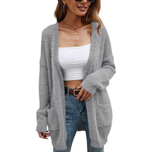 Load image into Gallery viewer, Women's Cardigan Knitted Sweater Jacket

