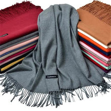 Load image into Gallery viewer, Women's Cashmere Wool Scarf
