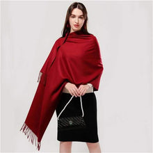 Load image into Gallery viewer, Women's Cashmere Wool Scarf
