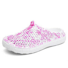 Load image into Gallery viewer, Womens Casual Clogs Breathable Beach Sandals Valentine Slippers Summer Slip On Women Flip Flops Shoes Sandals Quick Drying Slippers Walking Lightweight Rain Beach Summer Pool Water Shoes
