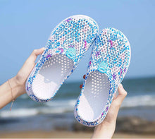 Load image into Gallery viewer, Womens Casual Clogs Breathable Beach Sandals Valentine Slippers Summer Slip On Women Flip Flops Shoes Sandals Quick Drying Slippers Walking Lightweight Rain Beach Summer Pool Water Shoes
