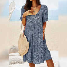 Load image into Gallery viewer, Women's Casual Floral Dress
