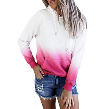 Load image into Gallery viewer, Women's Casual Hooded Sweatshirt Loose Drawstring Pullover Hoodie

