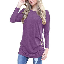 Load image into Gallery viewer, Women's Casual Long Sleeve Tunic Tops

