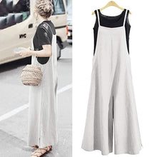 Load image into Gallery viewer, Women's Casual Loose Long Wide Leg Jumpsuits
