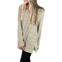 Load image into Gallery viewer, Women's Casual Sweatshirts Long Sleeve Oversized Shirt
