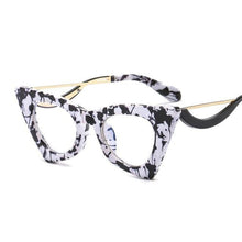 Load image into Gallery viewer, Womens Cat Eye Glasses Frame Fashion Designer Prescription eyeglasses With Clear Lens Fashion Cat Eye Womans Optical Glasses Prescription Lens Small Frames Women Transparent Glasses  Eyeglasses Frames
