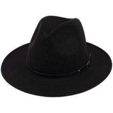 Load image into Gallery viewer, Womens Classic Wide Brim Floppy Panama Hat
