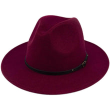 Load image into Gallery viewer, Womens Classic Wide Brim Floppy Panama Hat

