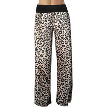 Load image into Gallery viewer, Women's Comfy Stretch Drawstring Palazzo Wide Leg Lounge Pant
