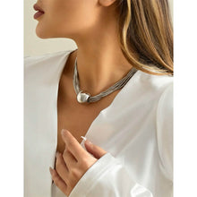 Load image into Gallery viewer, Women's Contemporary Street Geometry Necklace
