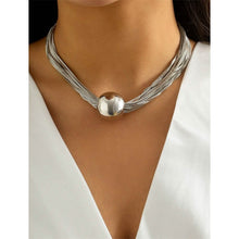 Load image into Gallery viewer, Women's Contemporary Street Geometry Necklace
