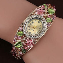 Load image into Gallery viewer, Women's Crystal Bracelet Wrist Watch
