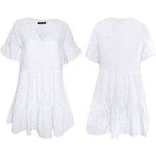 Load image into Gallery viewer, Women’s Cute Shift Dress with Pockets
