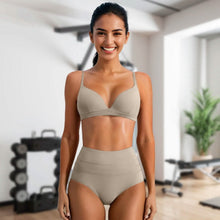 Load image into Gallery viewer, Women's Deep V-Neck U-Shaped Back Sports Bra
