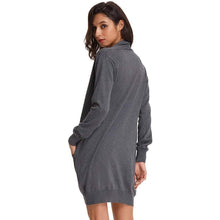 Load image into Gallery viewer, Women's Essential Solid Open Front Long Knited Cardigan Sweater

