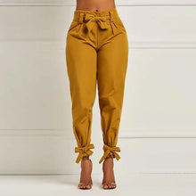 Load image into Gallery viewer, Women's Fashion Drawstring Ankle Trousers
