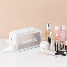 Load image into Gallery viewer, Women's Frosted Waterproof Cosmetic Bag

