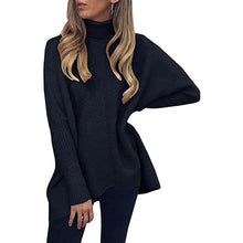 Load image into Gallery viewer, Women's High Neck Long Sweater
