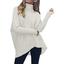 Load image into Gallery viewer, Women's High Neck Long Sweater
