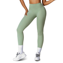 Load image into Gallery viewer, Women's High Waist Workout Leggings Tummy Control Compression with 25" Inseam No Front Seam
