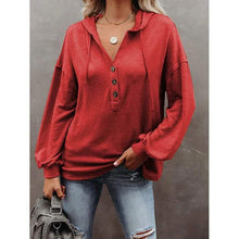 Load image into Gallery viewer, Women's Hoodie Sweatshirt Solid Color
