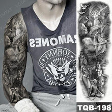 Load image into Gallery viewer, Womens Large Waterproof Temporary Sticker Tattoo Tiger Fox Luxury Design From Wonderland
