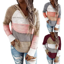 Load image into Gallery viewer, Women's Lightweight and Breathable Knit Hoodie
