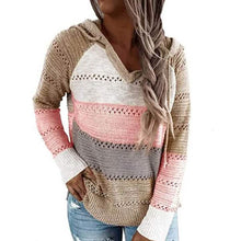 Load image into Gallery viewer, Women's Lightweight and Breathable Knit Hoodie
