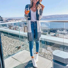 Load image into Gallery viewer, Women's Long Cardigan Sweater Coat
