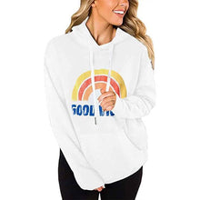 Load image into Gallery viewer, Women's Long Sleeve Casual Graphic Tee Hoodies
