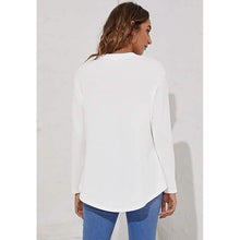 Load image into Gallery viewer, Women's Long Sleeve Crew Neck T-Shirt

