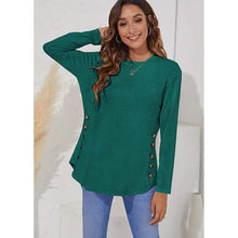 Load image into Gallery viewer, Women's Long Sleeve Crew Neck T-Shirt
