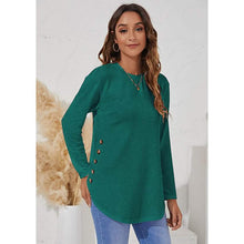 Load image into Gallery viewer, Women's Long Sleeve Crew Neck T-Shirt
