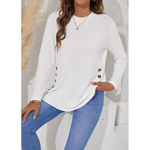 Load image into Gallery viewer, Women's Long Sleeve Crew Neck T-Shirt
