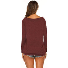 Load image into Gallery viewer, Women's Long Sleeve Off Shoulder Top
