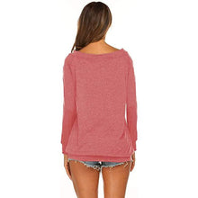 Load image into Gallery viewer, Women's Long Sleeve Off Shoulder Top
