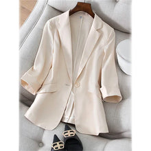 Load image into Gallery viewer, Women's Long Sleeve Pocket Casual Blazer
