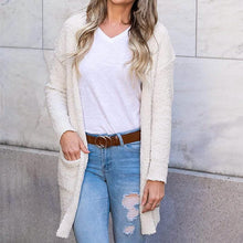 Load image into Gallery viewer, Women's Long-Sleeved Soft Chunky Knitted Sweater
