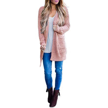 Load image into Gallery viewer, Women's Long-Sleeved Soft Chunky Knitted Sweater
