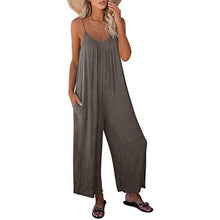 Load image into Gallery viewer, Women's Loose Sleeveless Jumpsuits
