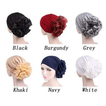 Load image into Gallery viewer, Women's Milk Silk Flower Turban
